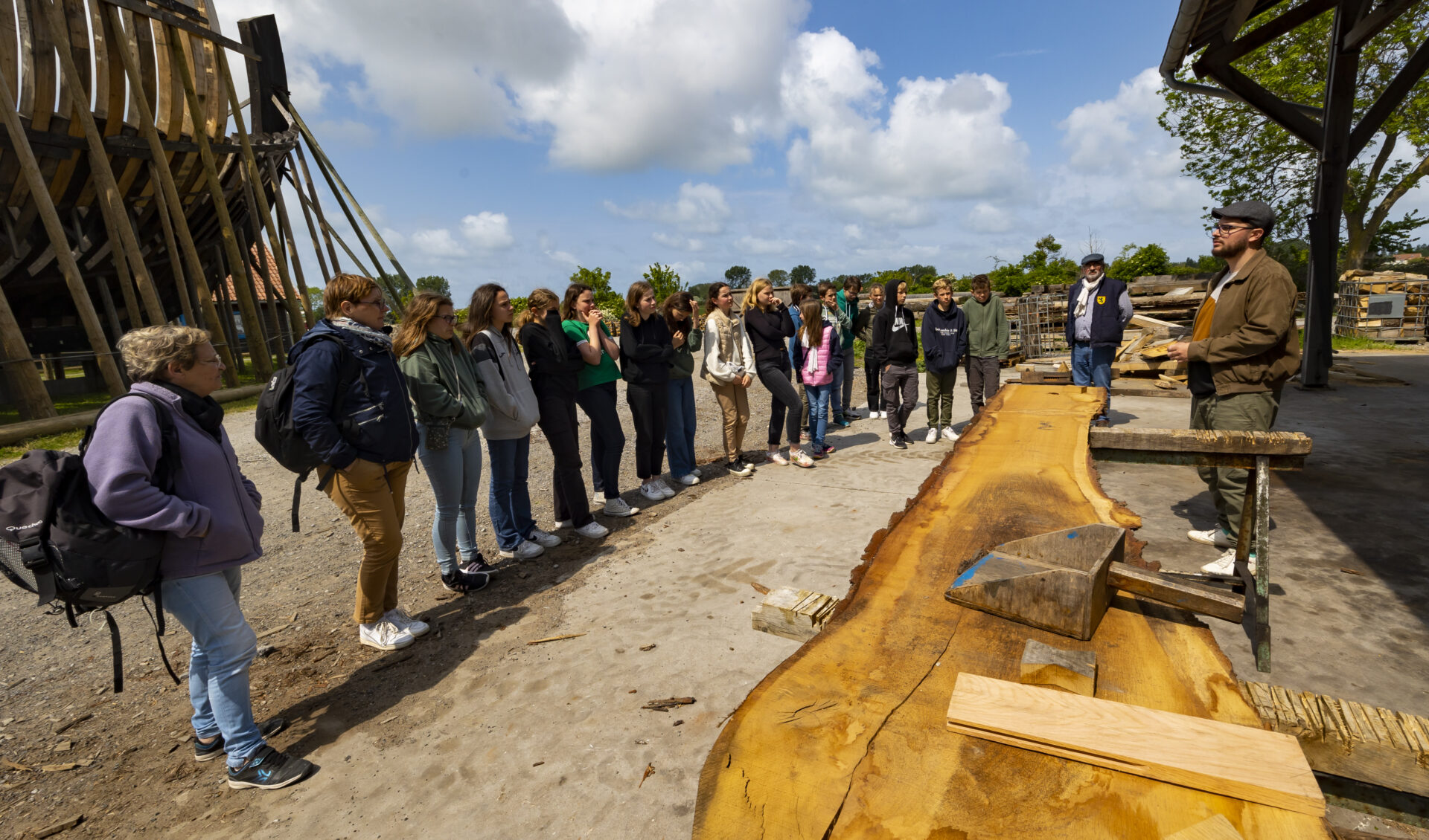 Visites de l’été au Jean-Bart!