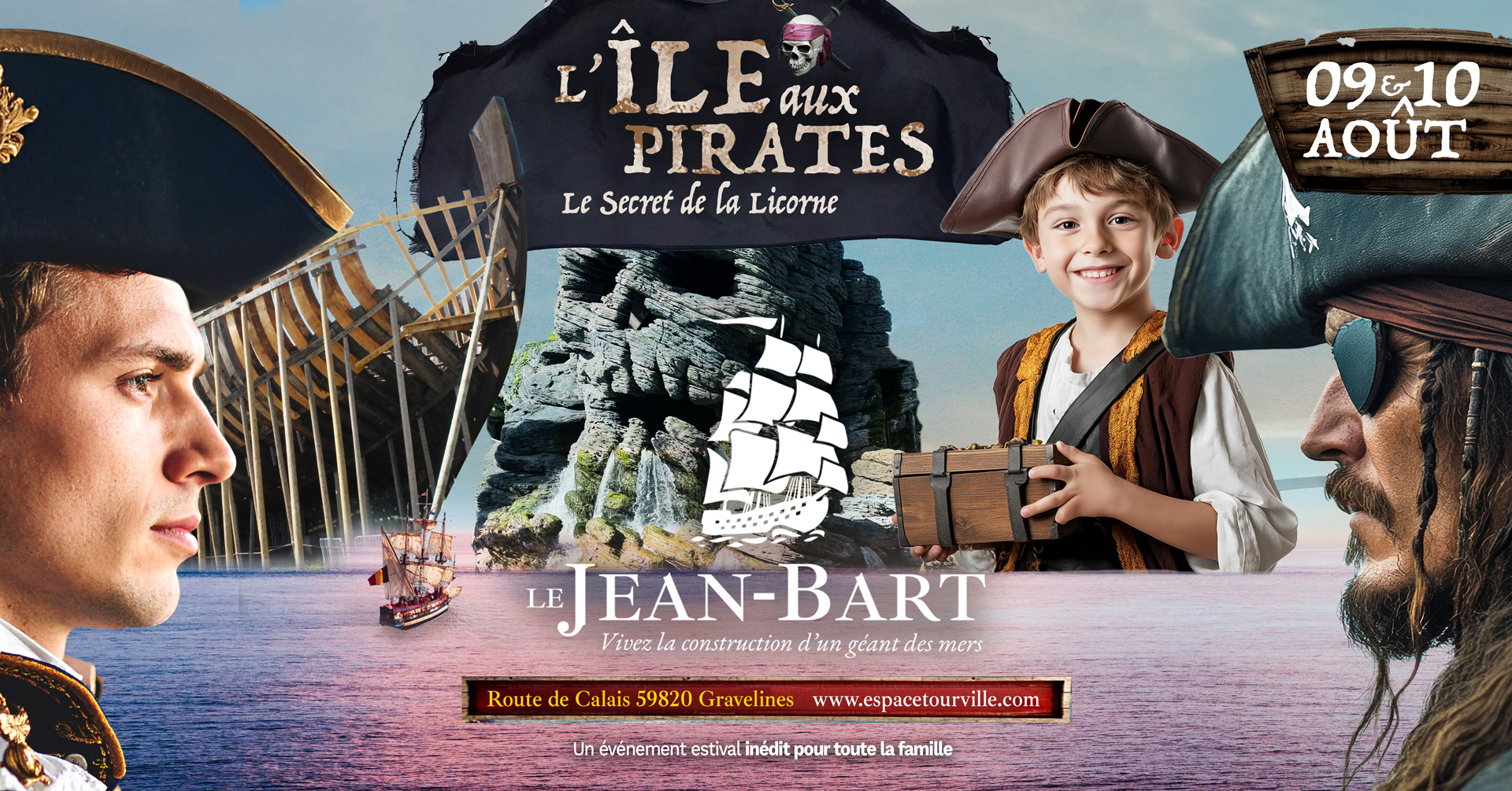 L’île aux pirates – le secret de la Licorne